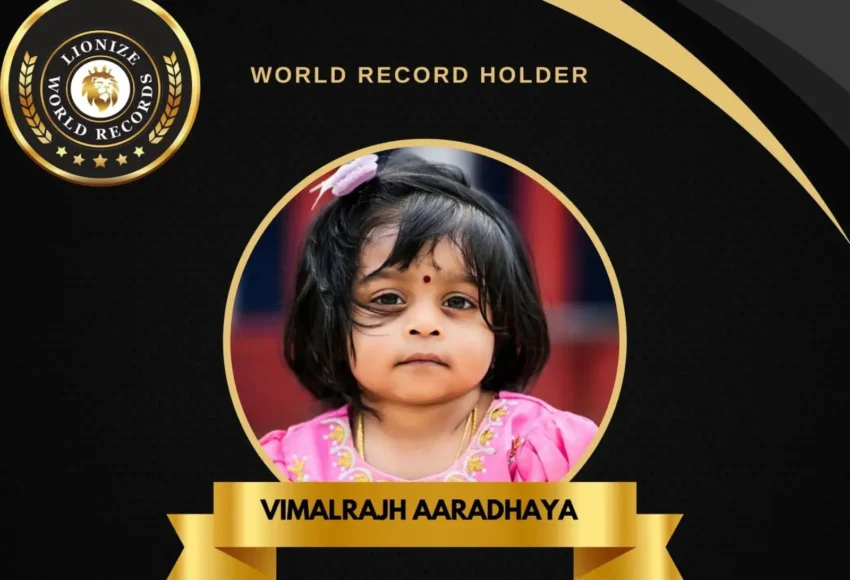 Weightlifting Prodigy: Aaradhya’s Extraordinary Feat Recognized by Lionize World Records!