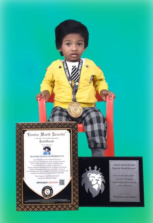 The Little Miracle of Chennai: Sanjay Karthikeyan’s Incredible Voyage into Brilliance