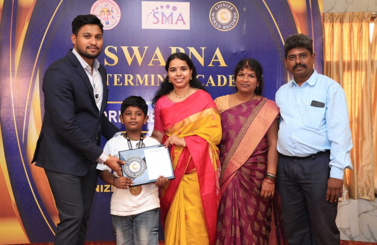Fastest Identifying and Matching Flash Cards While Blindfolded in 1 Minute 42 Seconds – K. Yokeshwaran Sets a Lionize World Record  Published: July 30, 2026