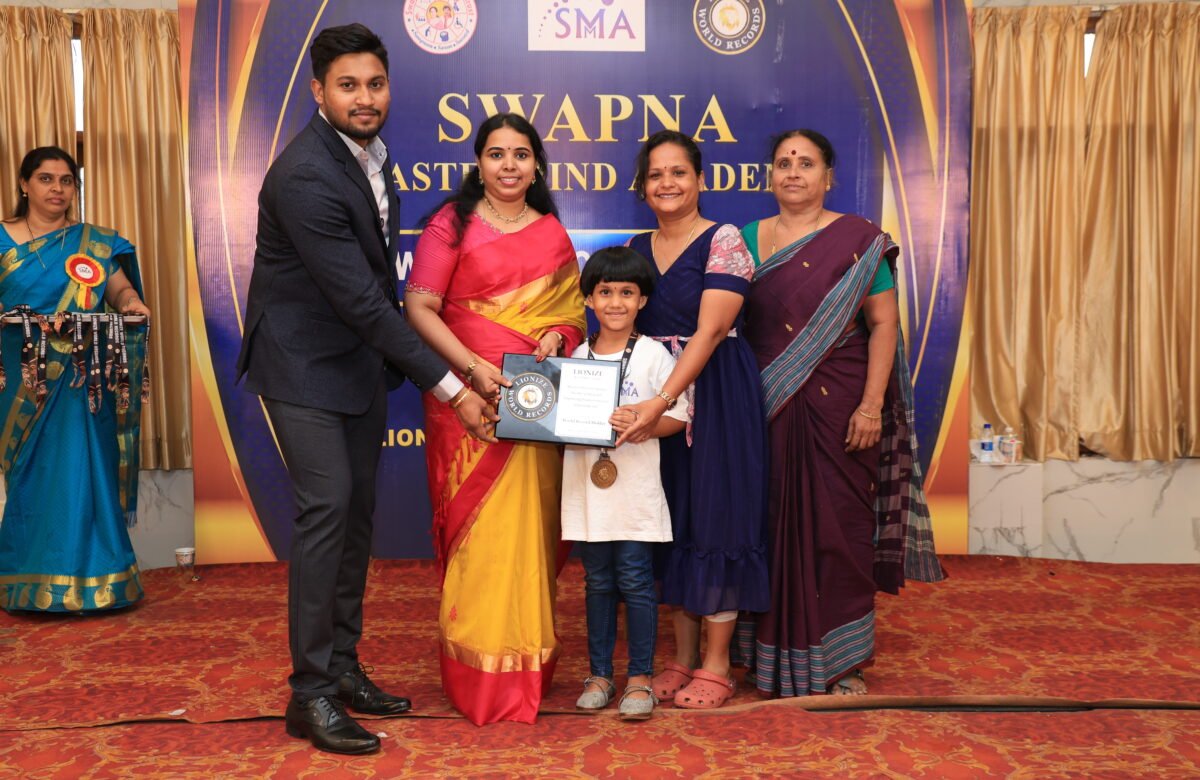 Identifying and Sorting 48 Different Colours While Blindfolded in 1 Minute 30.03 Seconds – M. Sai Dhanshika Sets a Lionize World Record  Published: July 30, 2026